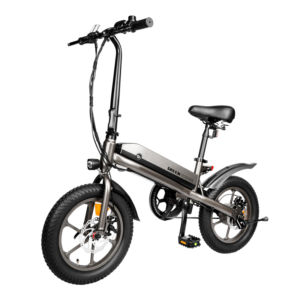 TFSMILEE S5 350W 16*3.0 Pollici 7.8Ah Bicicletta Elettrica da Città