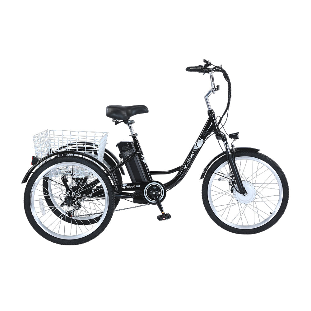 GOGOBEST GF100 Bicicletta Cargo Elettrica Triciclo 350W