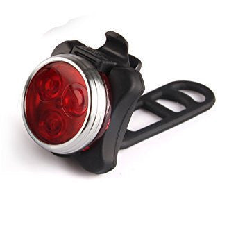 Luce per bicicletta ricaricabile tramite USB