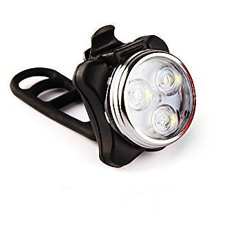 Luce per bicicletta ricaricabile tramite USB
