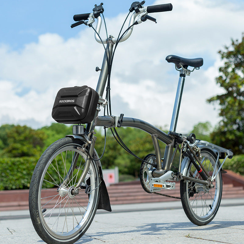 Borsa anteriore rigida impermeabile per bici