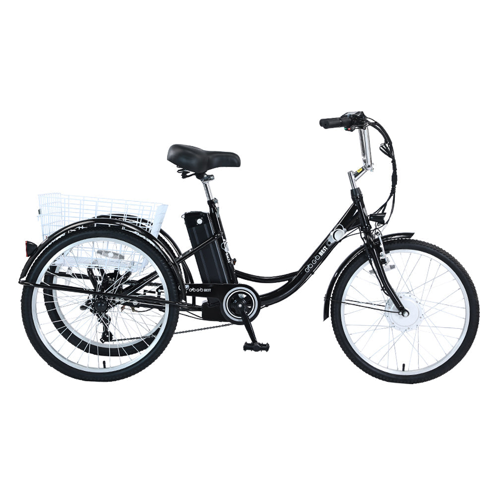 GOGOBEST GF100 Bicicletta Cargo Elettrica Triciclo 350W