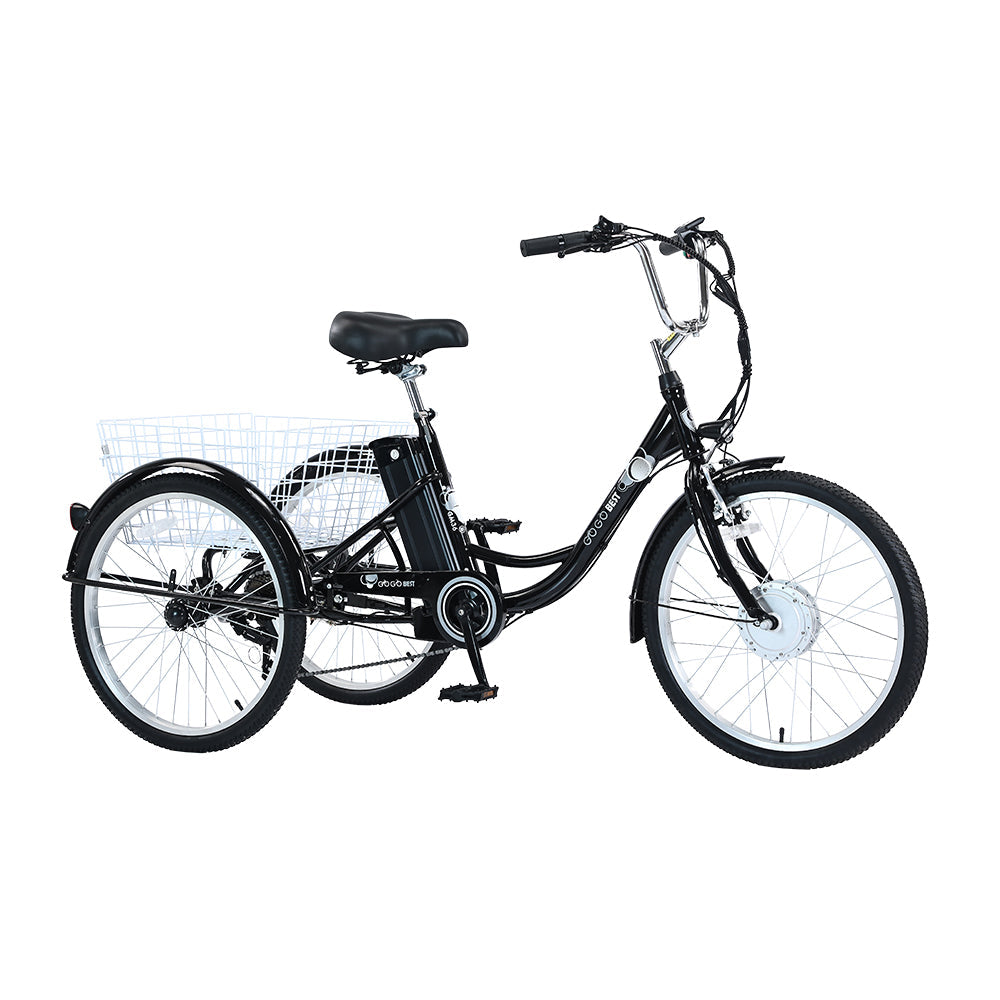 GOGOBEST GF100 Bicicletta Cargo Elettrica Triciclo 350W