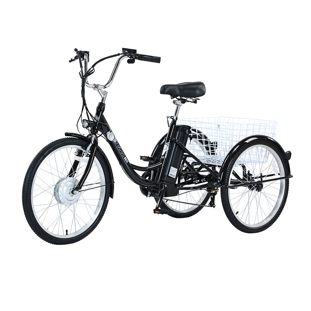 GOGOBEST GF100 Bicicletta Cargo Elettrica Triciclo 350W