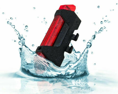 Fanale posteriore per bici a LED USB ricaricabile
