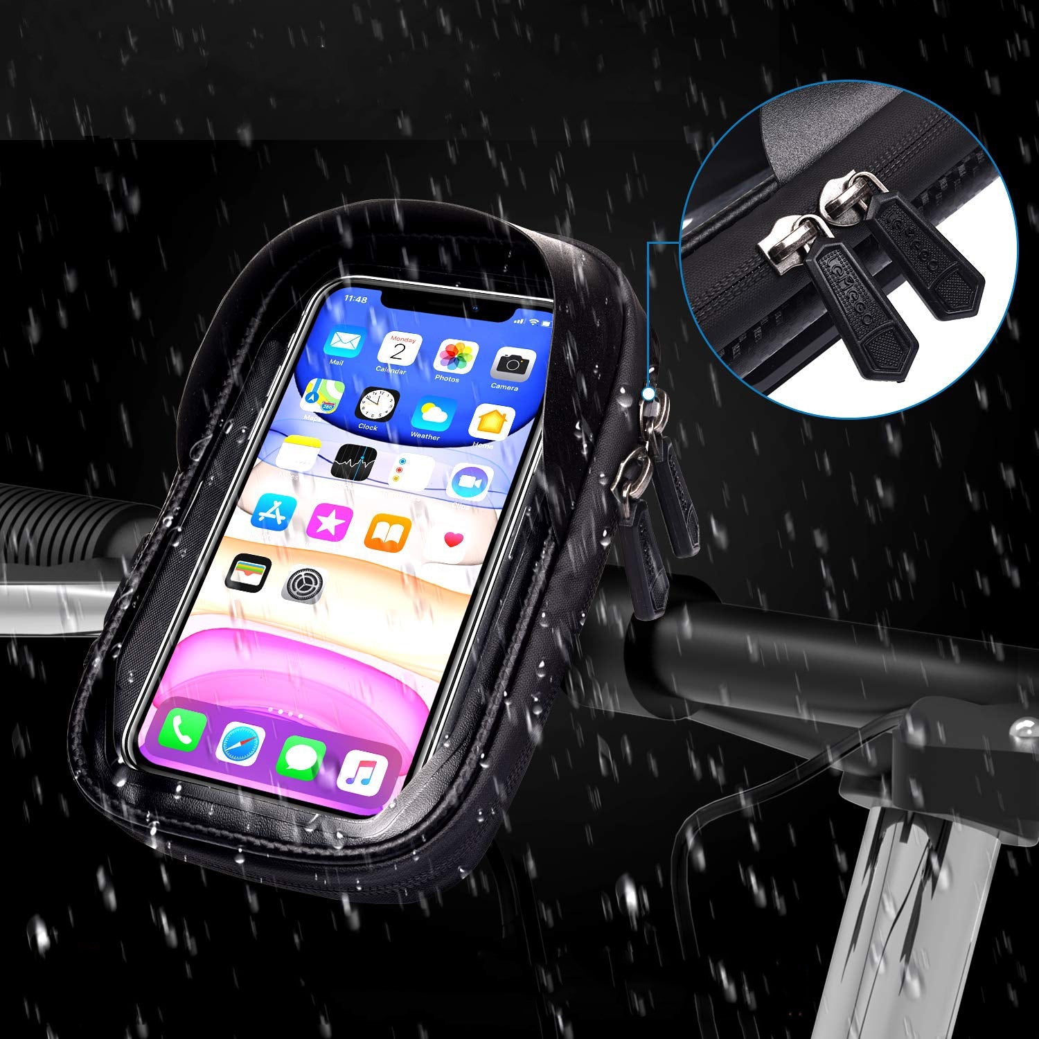 Bicycle Waterproof  Mobile Phone Stand