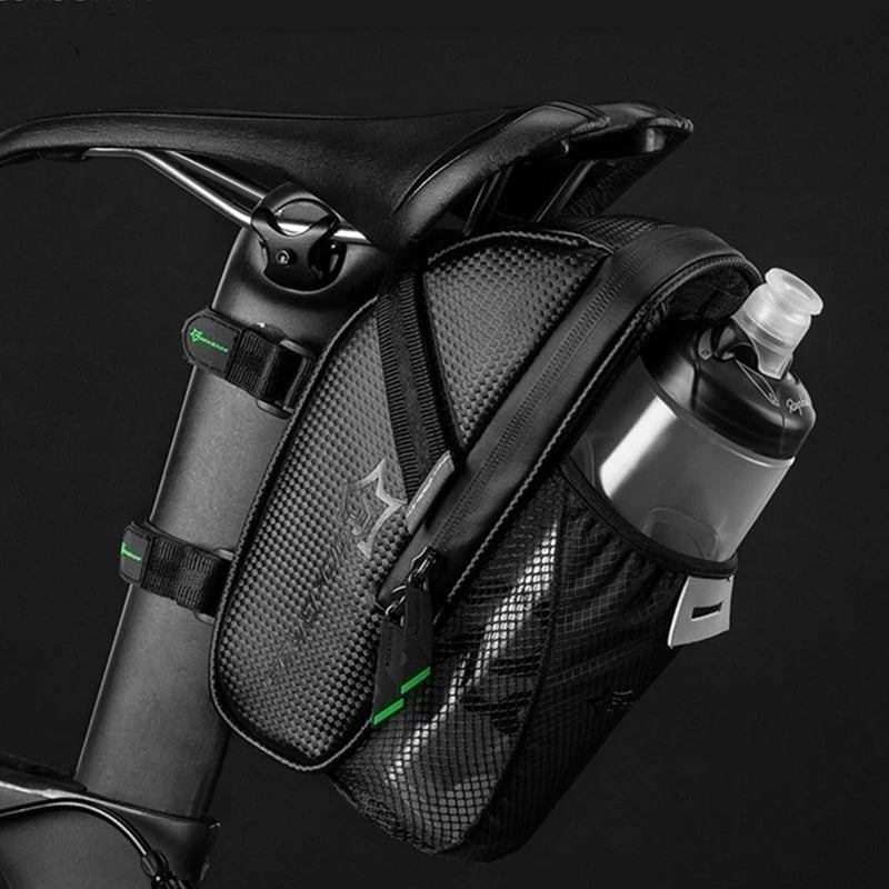 Borsa da sella per bici MTB in nylon antipioggia