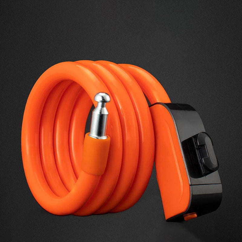 Lucchetto per bicicletta portatile antifurto in PVC