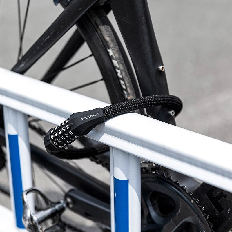 Lucchetti antifurto per biciclette in lega di zinco con password