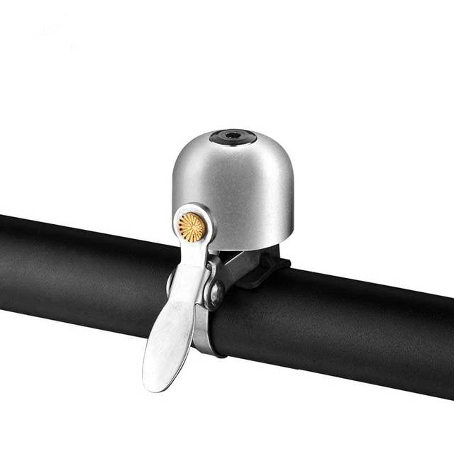 Campanello per bicicletta in acciaio inossidabile piccolo e portatile