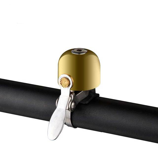 Campanello per bicicletta in acciaio inossidabile piccolo e portatile